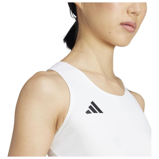 Adidas Γυναικεία αμάνικη μπλούζα Adizero Essentials Running Cropped Top